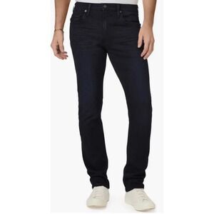 PAIGE Federal Mens Black Slim Straight Leg Jeans Size 36